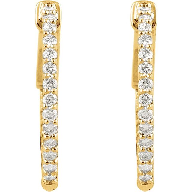 Inside-Outside Hoop Earrings