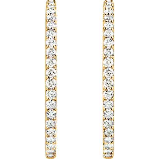 Inside-Outside Hoop Earrings