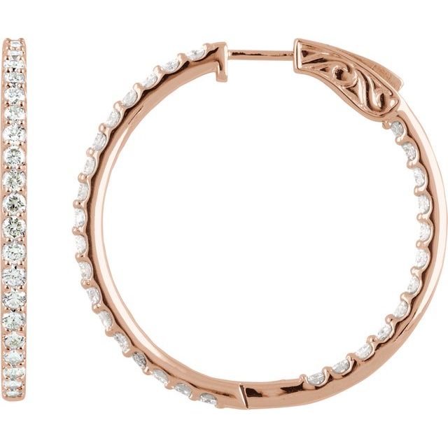 Inside-Outside Hoop Earrings