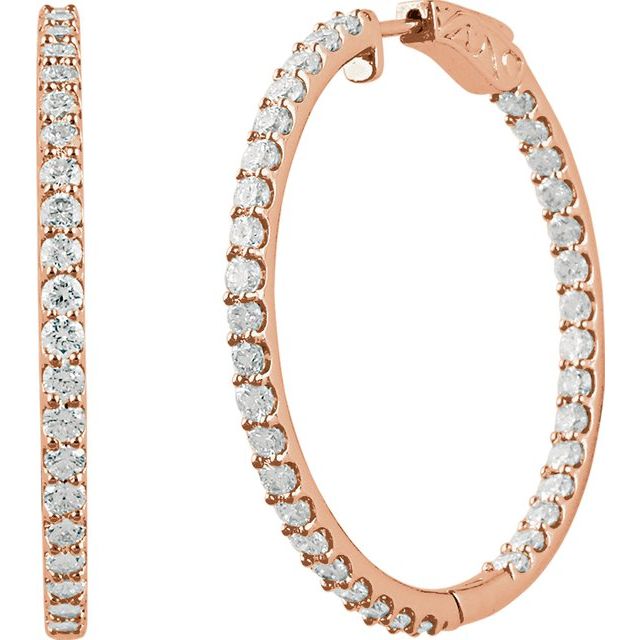 Inside-Outside Hoop Earrings