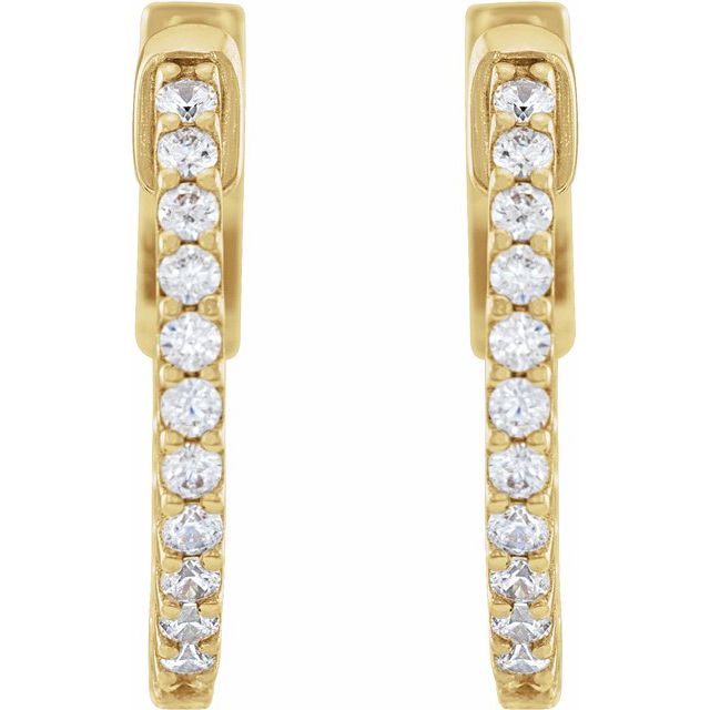 Inside-Outside Hoop Earrings
