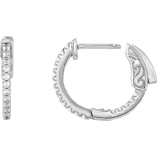 Inside-Outside Hoop Earrings