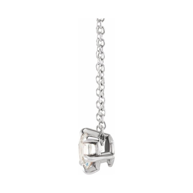 Solitaire Necklace or Slide Pendant