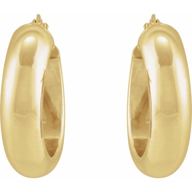 Tube Hoop Earrings