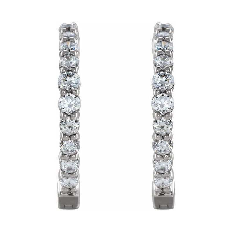 Inside-Outside Hoop Earrings