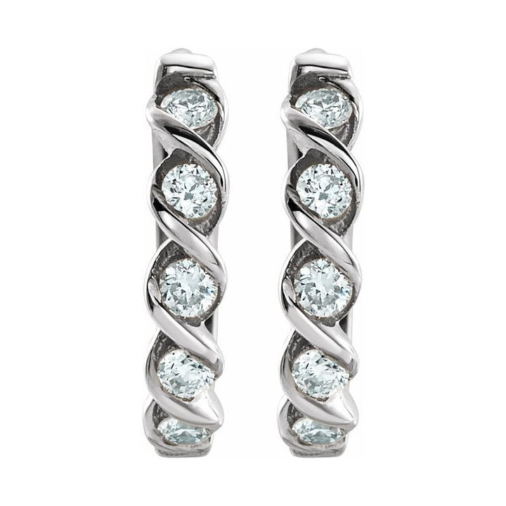 Twisted Hoop Earrings