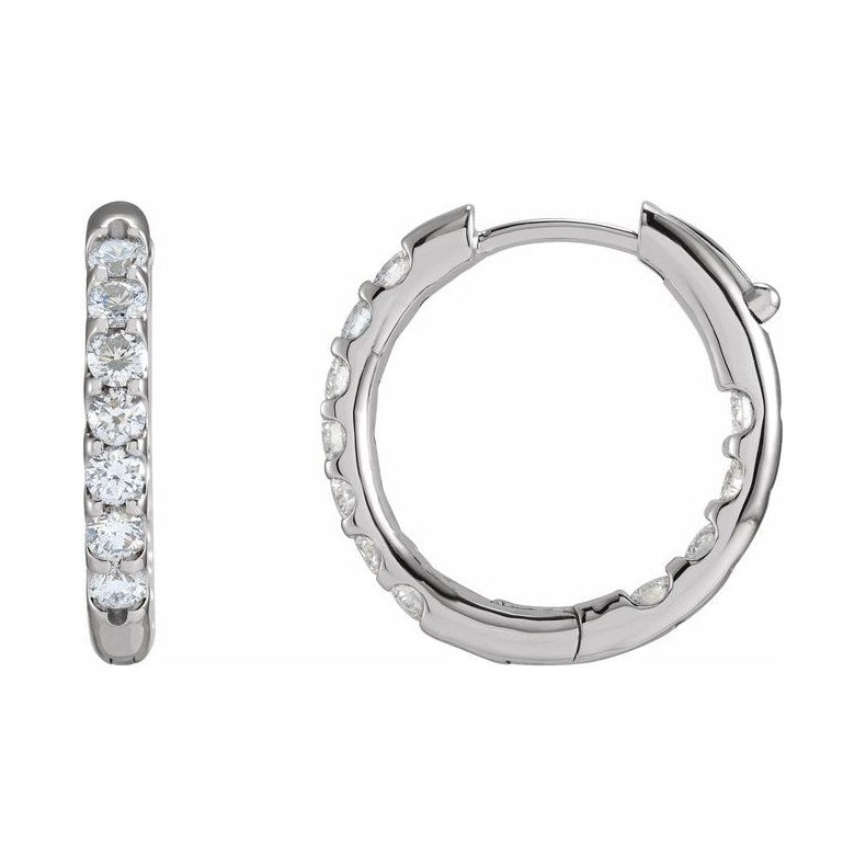 Inside-Outside Hoop Earrings