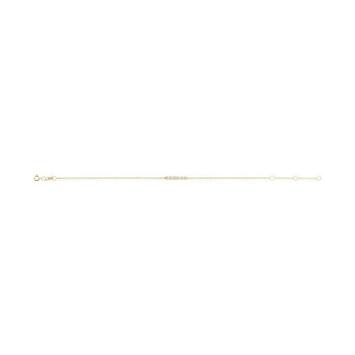 Cabochon Bar Bracelet