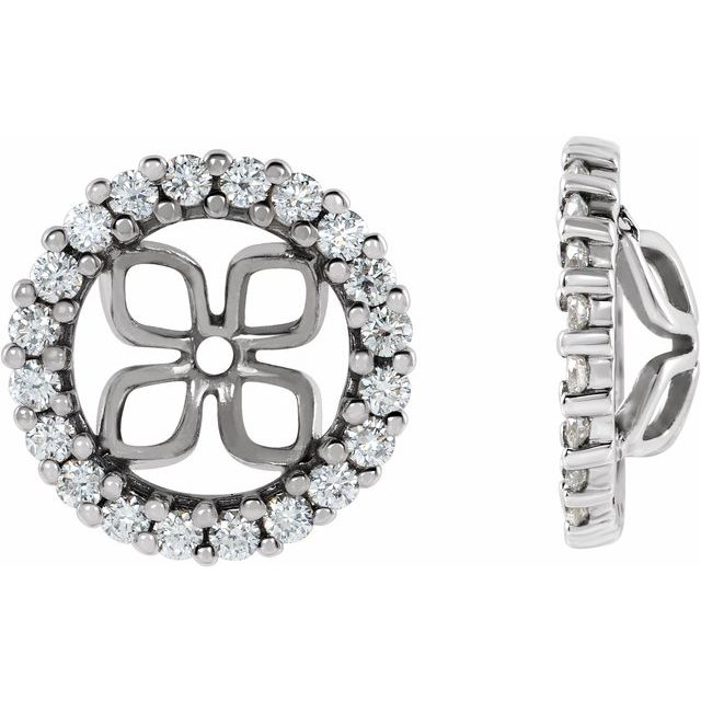 Halo-Style Earring Jackets
