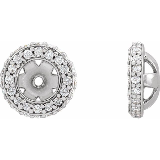 Halo-Style Earring Jackets