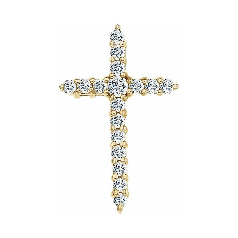 Accented Cross Pendant