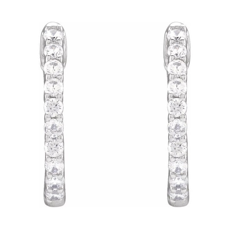 Inside-Outside Hoop Earrings