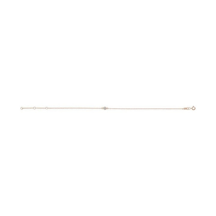 Bezel-Set Link Bracelet