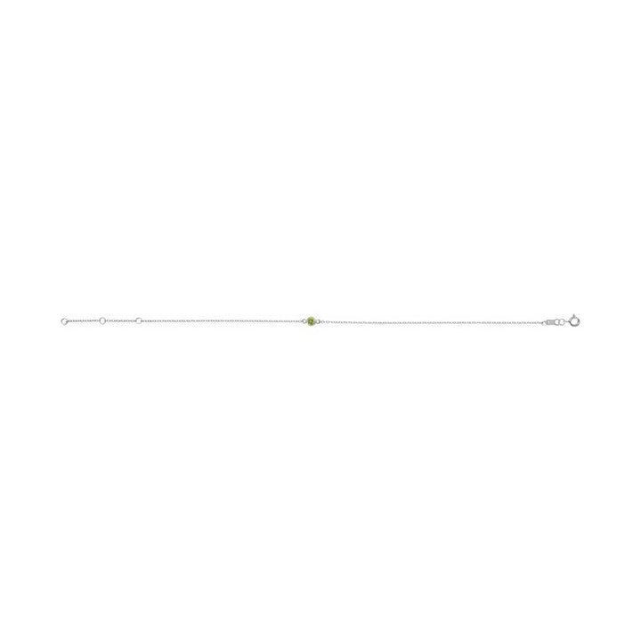 Bezel-Set Link Bracelet