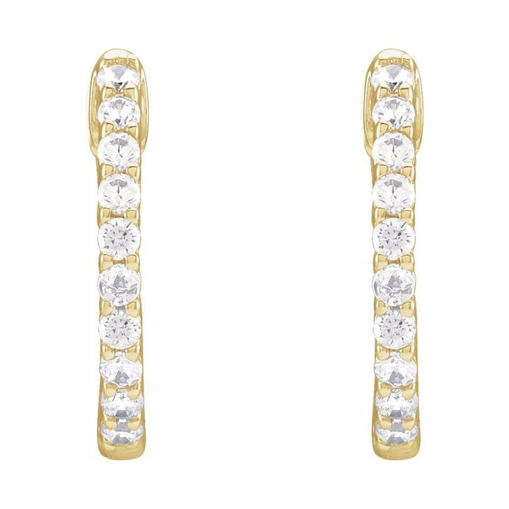 Inside-Outside Hoop Earrings
