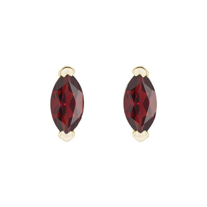 Solitaire V-Prong Stud Earrings