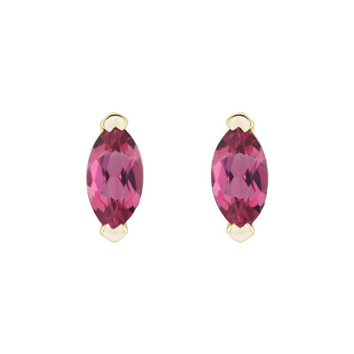Solitaire V-Prong Stud Earrings
