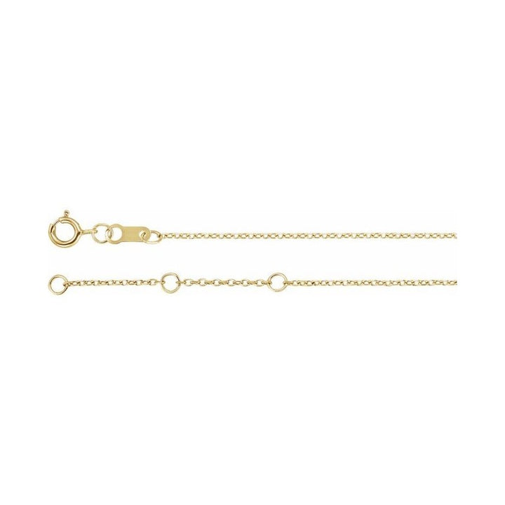 Bezel-Set Link Bracelet