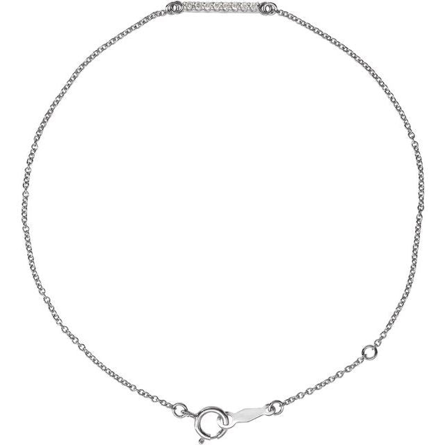 Accented Bar Bracelet