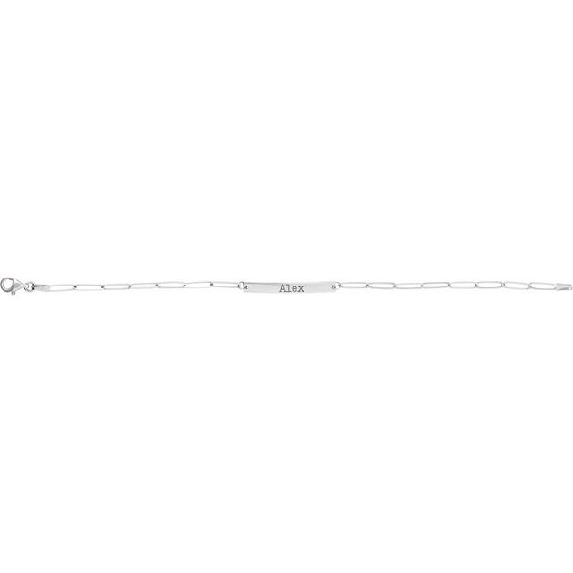Engravable Bar Bracelet