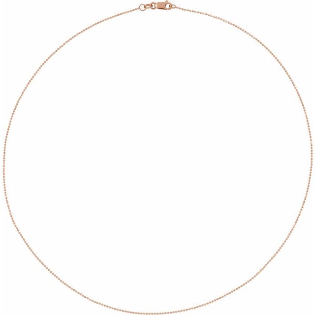 1 mm Diamond-Cut Bead Chain