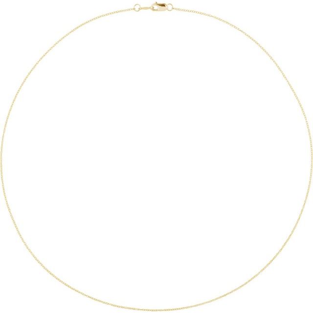 1.25 mm Rope Chain
