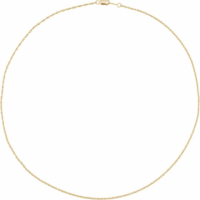 1.25 mm Rope Chain